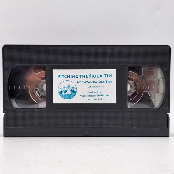 Pitching The Sioux Tipi VHS Tatanka-Ska Tipi Instructional Video Visions - Picture 3 of 7